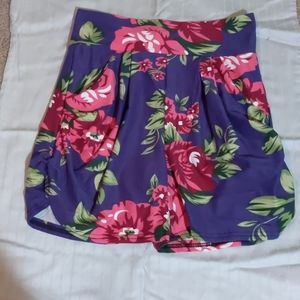 Floral Harem Shorts